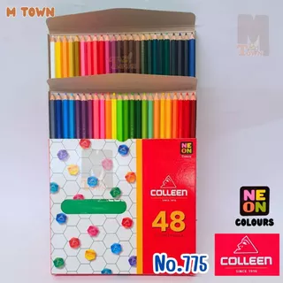 [Colleen] สีไม้ยาวคอลลีน 12-72 สี ✨ สีสด ระบายลื่น ไส้แข็งแรง ไม่หักง่าย 🎨