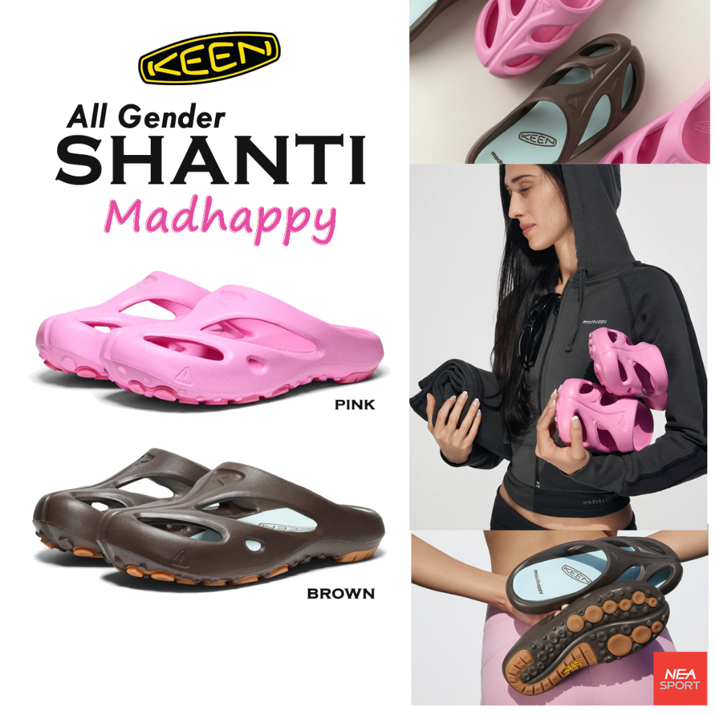 [ลด30% เก็บโค้ด 1807FASHDD] KEEN Shanti All Gender x MadHappy เบา ใส่สบาย รองเท้าแตะ คีน ลิขสิทธิ์แท