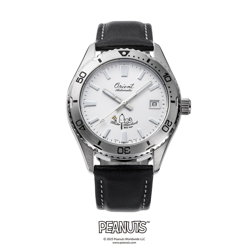 นาฬิกา ORIENT x PEANUTS LIMITED EDITION รุ่น RA-AC0Q08S ผลิตจำนวน 3,800 เรือน SNOOPY