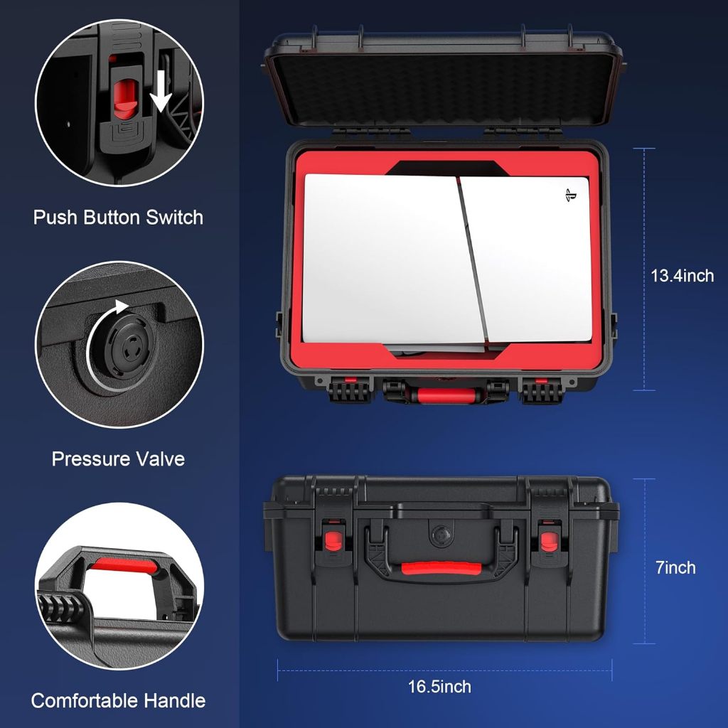 STARTRC by Devaso Hard Case for PS5 Slim (2024) กันน้ำ กันฝุ่น