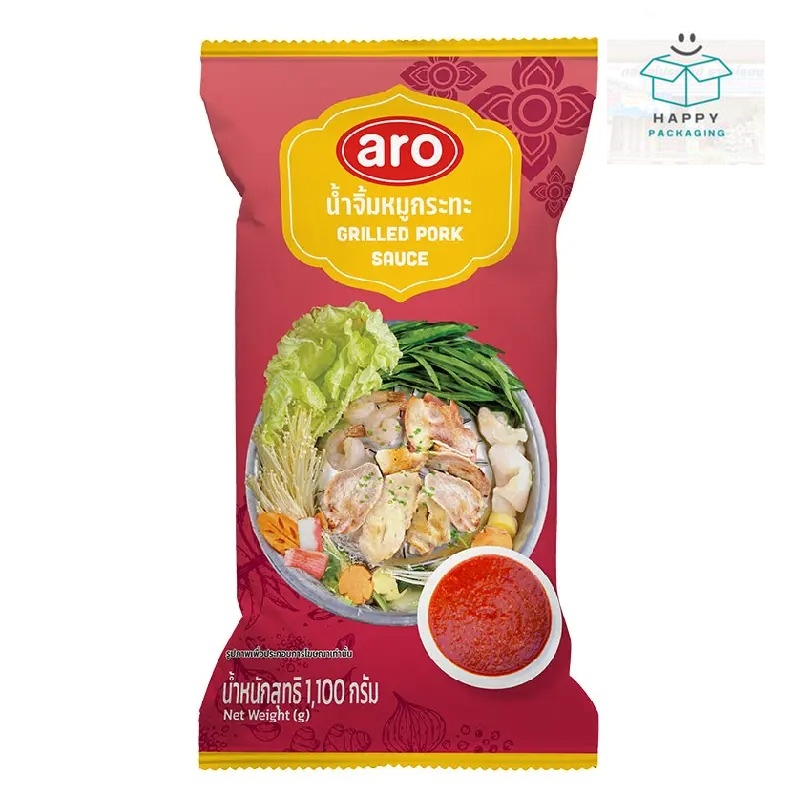 aro grilled pork sauce เอโร่ น้ำจิ้มหมูกระทะ น้ำจิ้มหมูกะทะ น้ำจิ้มปิ้งย่าง น้ำจิ้ม หมูกระทะ หมูกะทะ 1 กก.