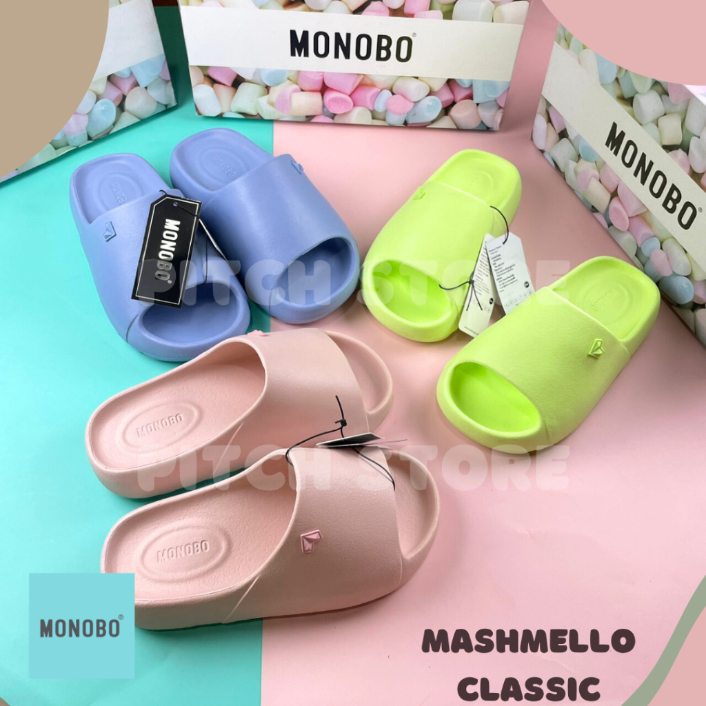 Monobo รองเท้าแตะแบบสวมผู้หญิง รุ่น Marshmallow Classic