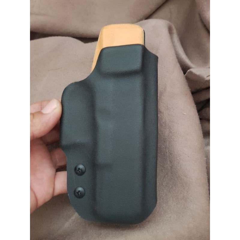 ซองkydexพกนอก.g19 บุหนังกันรอย100%