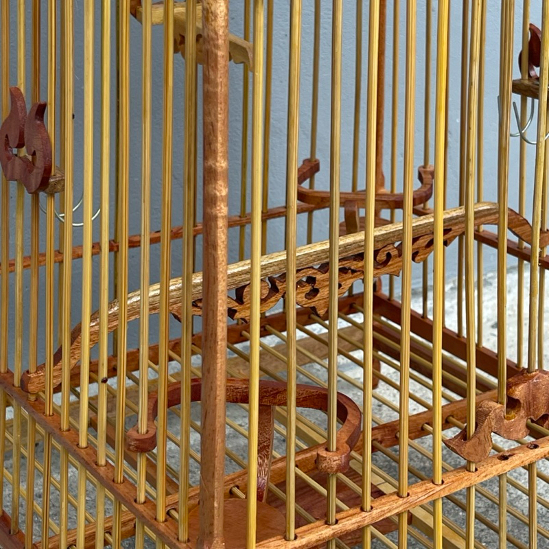 กรงสปอร์ต17ซี่ ไม้สะเดางานไล แถมหัวตะขอ (1ชิ้นต่อ1 คำสั่งซื้อ) - รูปที่ 4