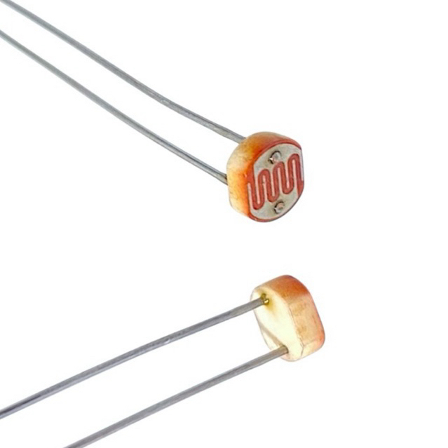 LDR 5mm (10ชิ้น) เซ็นเซอร์รับแสง Light Dependent Resistor เซนเซอร์สวิตช์โฟโต้รีซิสเตอร์ TOCOS COSMOS MADE IN JAPAN