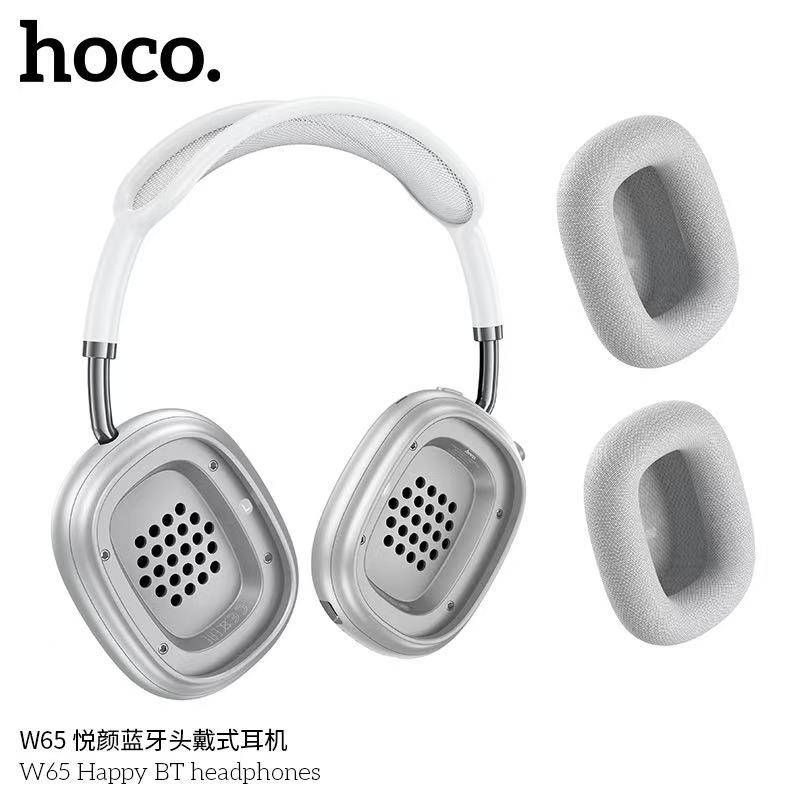 Hoco W65 หูฟังบลูทูธ เปลี่ยนพองน้ำครอบหูได้แบตอึด 45 ชั่วโมง รองรับ AUX/ Bluetooth 5.4 - รูปที่ 2