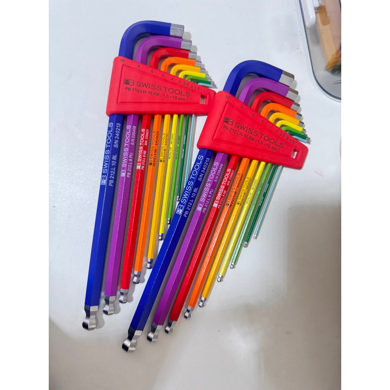 ชุดหกเหลี่ยมยาว PB Swiss tools PB212LH-10RB