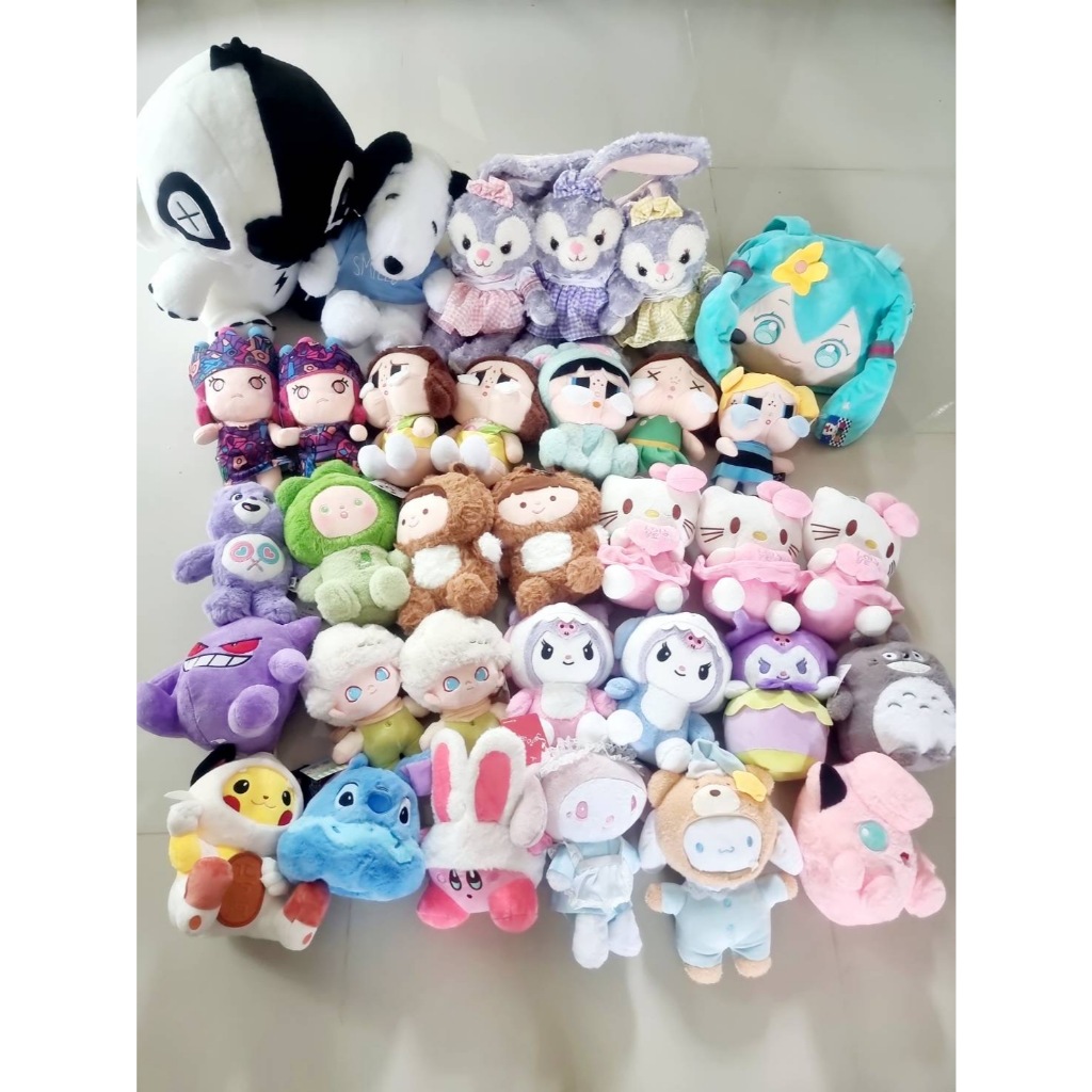 ตุ๊กตาตู้คีบ Art toy ดิสนีย์ Pokemon น่ารักๆ พร้อมส่งจากไทย