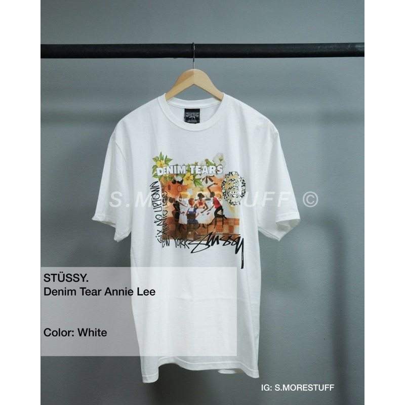 STÜSSY. Denim Tear Annie Lee - White