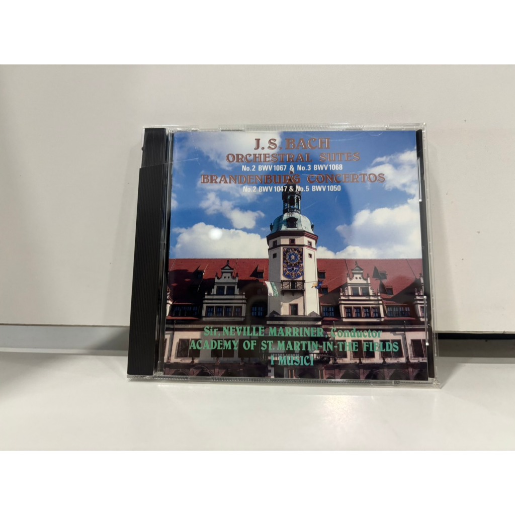 1 CD MUSIC  ซีดีเพลงสากล    BACH: ORCHESTRAL SUITES/BRANDENBURUG CONCERTOS    (C8C41)