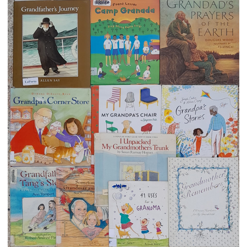 ph168 Grandpa and Grandma Picture Book หนังสือมือสอง ปกแข็ง