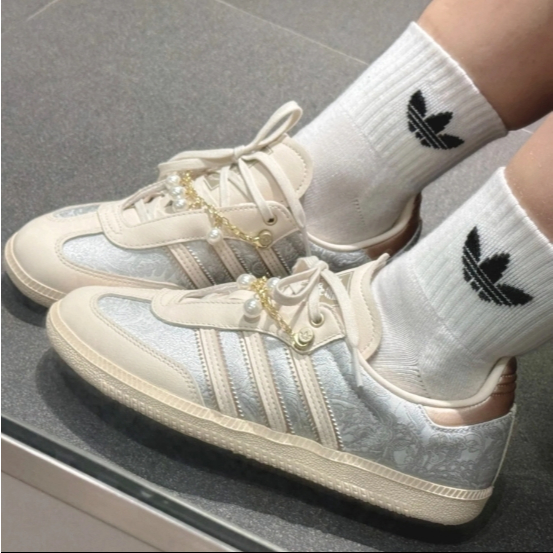 ( ของแท้ 100%) adidas originals SAMBA OG light gray