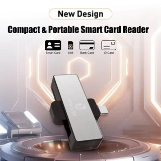 เครื่องอ่านบัตร Smart card reader Type C สำหรับแอนดรอยด์ รุ่น Zw-12026-4C แบรนด์ Zoweetek