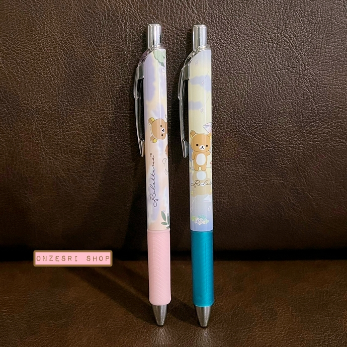 ปากกา Pentel Energel ลาย Rilakkuma Rainy Days, Sunny Days หัว 0.5 หมึกสีดำ มี 2 แบบให้เลือก