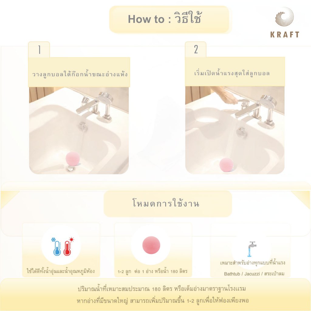 💖บาธบอมพรีเมี่ยม Premium Bathbomb💖 Lavender 230g 🧼ฟองเยอะ หอมผ่อนคลาย ผู้ช่วยทำฟองในอ่างอาบน้ำ 🧴🛁 - รูปที่ 2