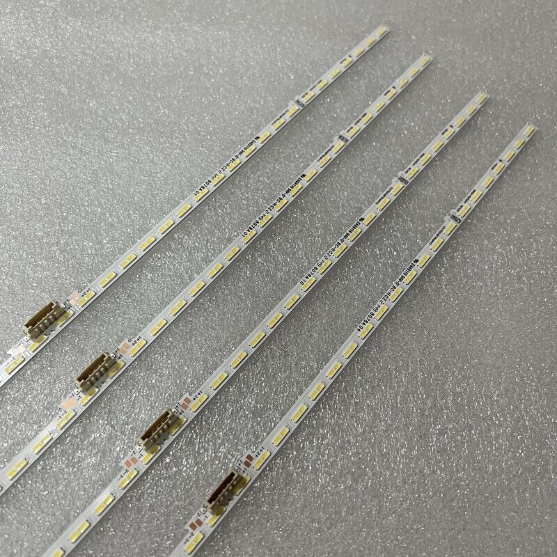 LED strip(4)for Samsung UN75AU8000FXZA UA75AU8000 UE75AU8000K BN96-52594A 75AU8K