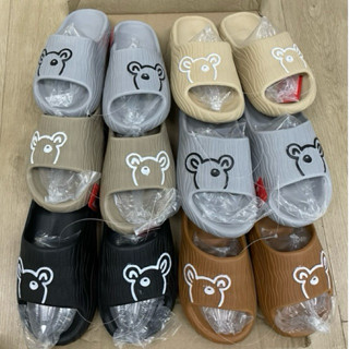 (ยกแพ็ค 6คู่) รองเท้าแตะสวม บูมิ D002-3ไฟล่อนเบา คละสี คละไซ…