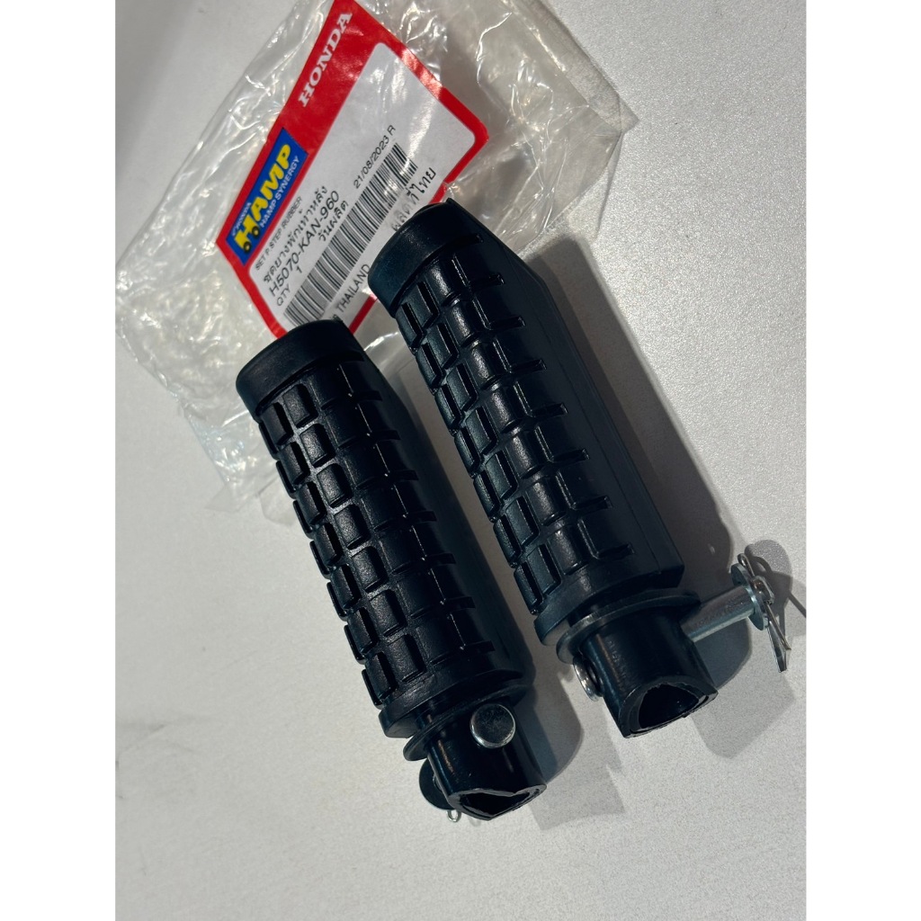 ชุดยางพักเท้าหลัง (HAMP) รุ่น  Wave110i-125i/ปลาวาฬ/LED NSR NOVA SONIC อะไหล่ของแท้เบิกศูนย์ HONDA ราคา ถูกที่สุด ดีลบีเคเค แกลเลอรีภาพที่ 6