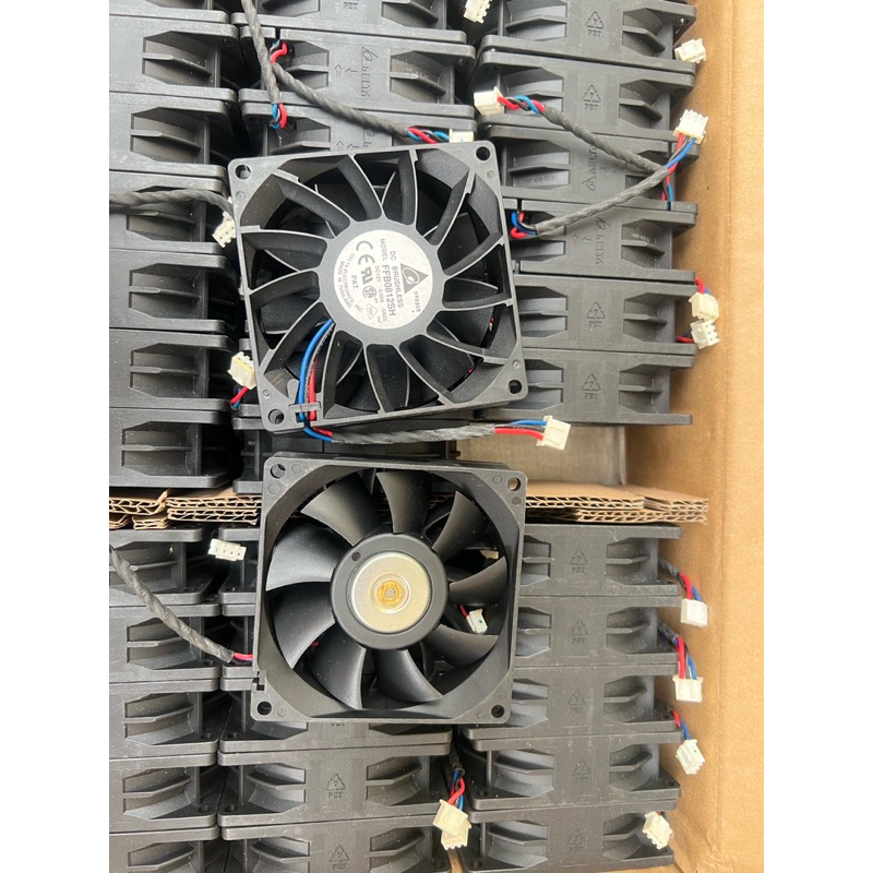 * พัดลม Delta FFB0812SH  0.50A DC12V ขนาด 80x80x25mm.(หนา25มิล)  3” สินค้าใหม่ในไทยพร้อมส่ง