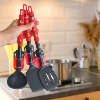 MYHOME ชุดเครื่องครัว หม้อเซรามิก กระทะเซรามิก ตะหลิว กระบวย ซิลิโคน ทนความร้อน