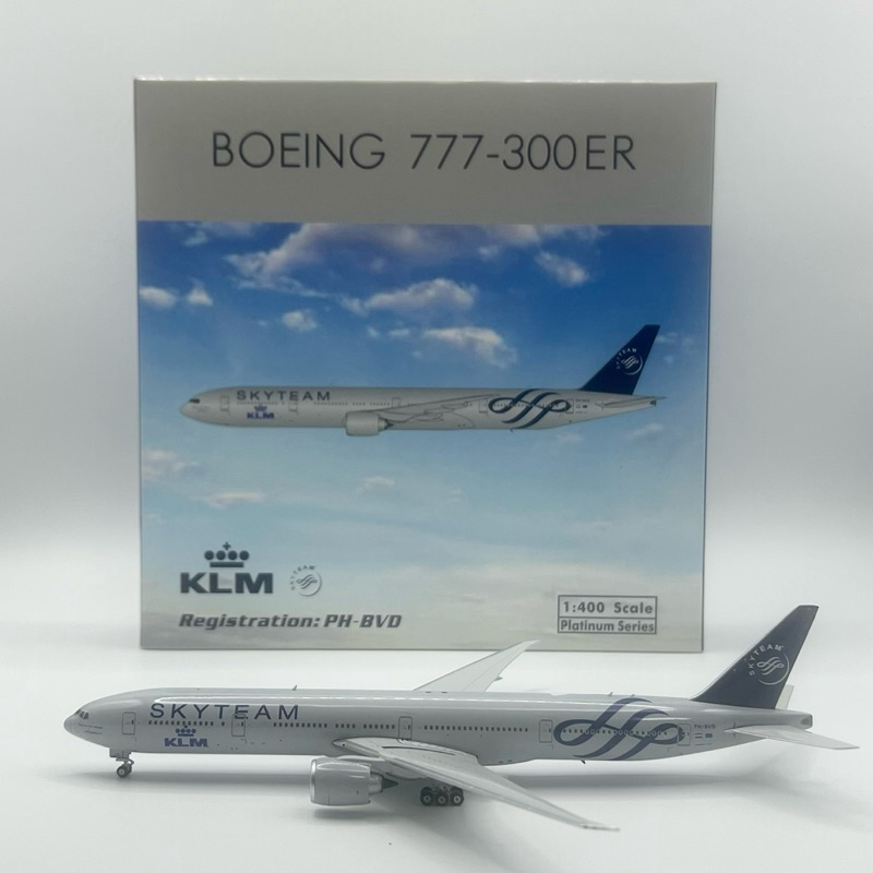 โมเดลเครื่องบิน KLM B777-300ER PH-BVD [พร้อมส่ง]