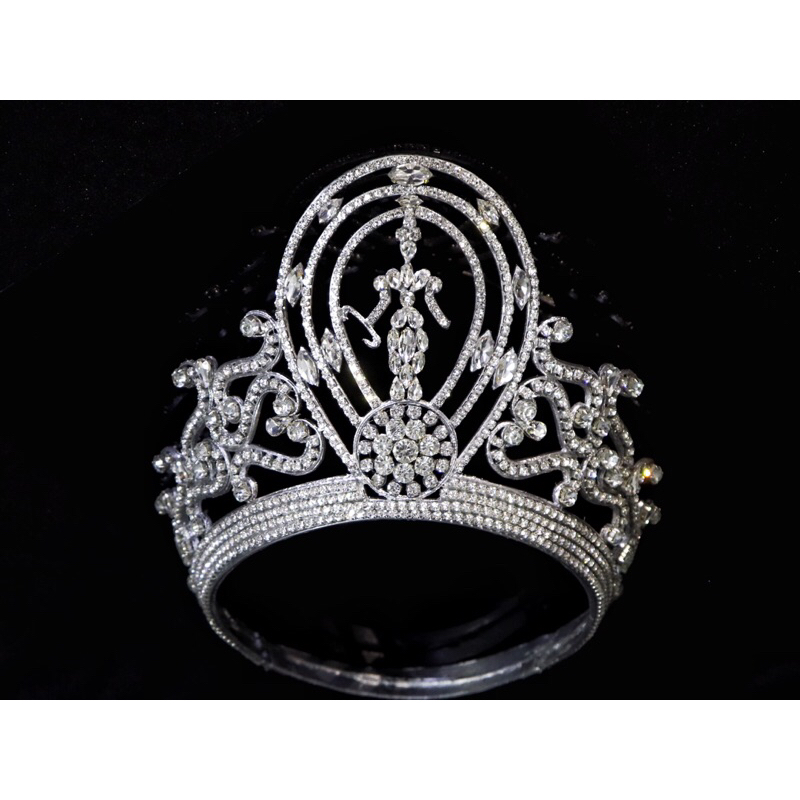Diy the paper crown Miss Universe Crown Classic 👑(ฐานกลม)