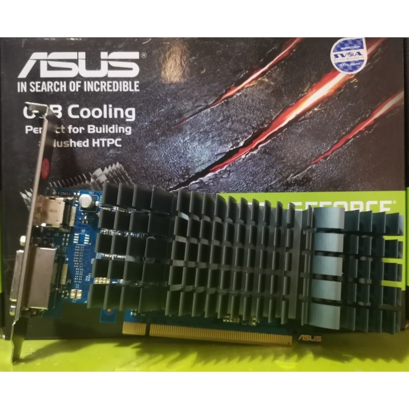 การ์ดจอ ASUS รุ่น Nvidia GeForce GT 1030 2GB DDR5 (no box) สินค้ามือสอง ไม่มีกล่อง