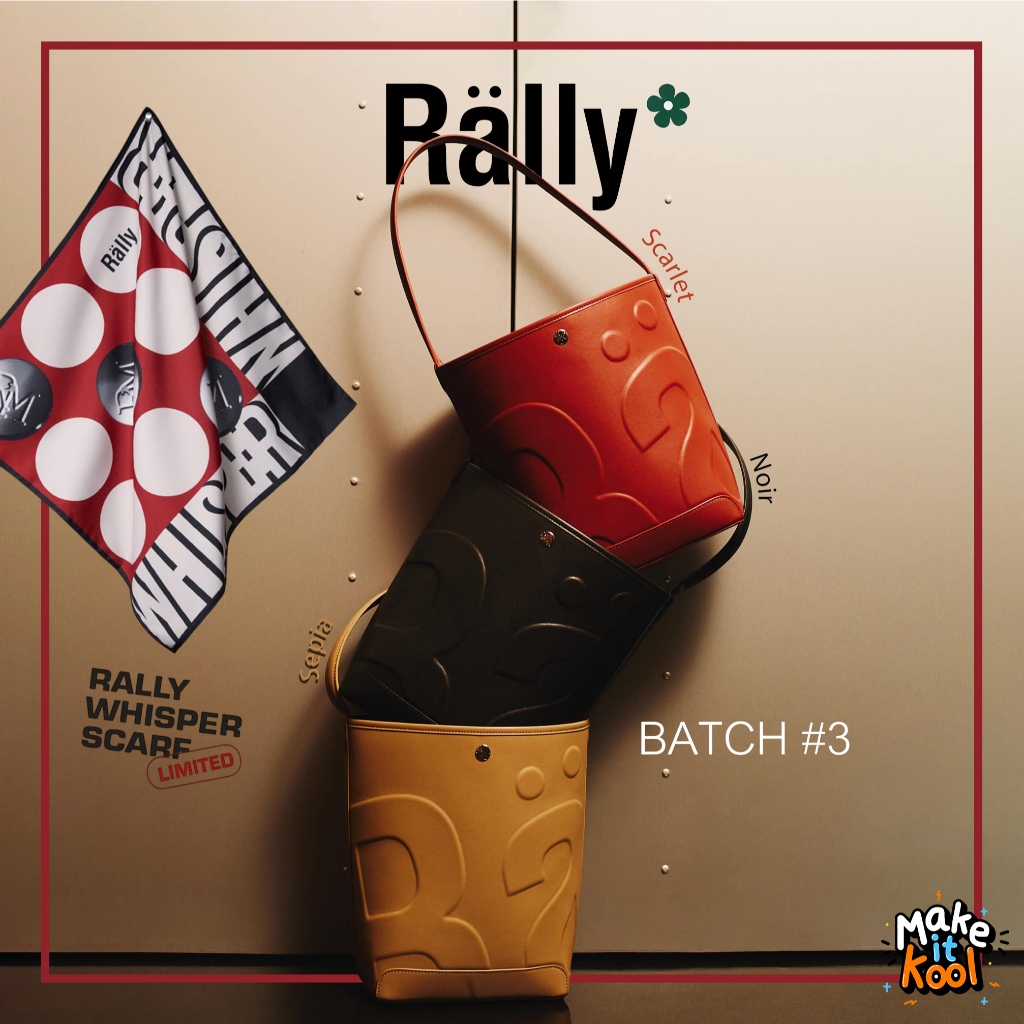 [พร้อมส่ง] กระเป๋า Rally The Bag Whisper BATCH #3 ล็อตล่าสุด18/3
