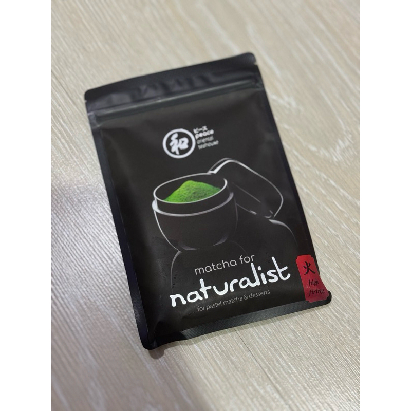 Peace  ผงชาเขียวเพียว 100% ไม่ผสมน้ำตาล (มัทฉะ) | 100% Ground Tea Series ✨Naturalist meduim✨