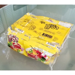 ปูจ๋า ข้าวเกรียบ รสดั้งเดิม แพ็ค12ซอง (ซองเหลือง)