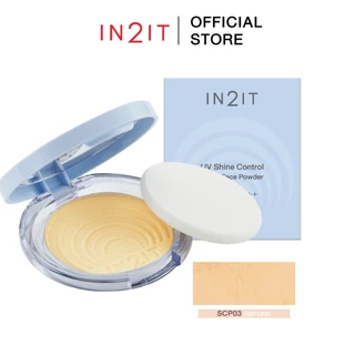 IN2IT UV Shine Control Sheer Face Powder - SCP03 สี HARVEST