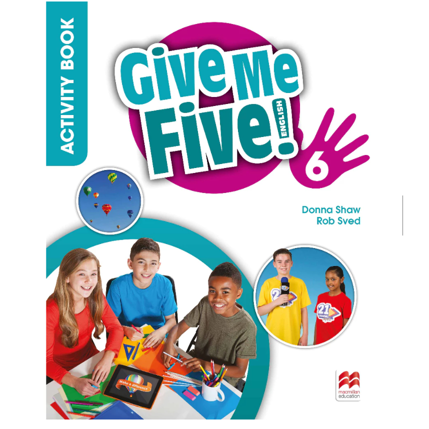 DKTODAY หนังสือ GIVE ME FIVE! 6:ACTIVITY BOOK AND DIGITAL AB