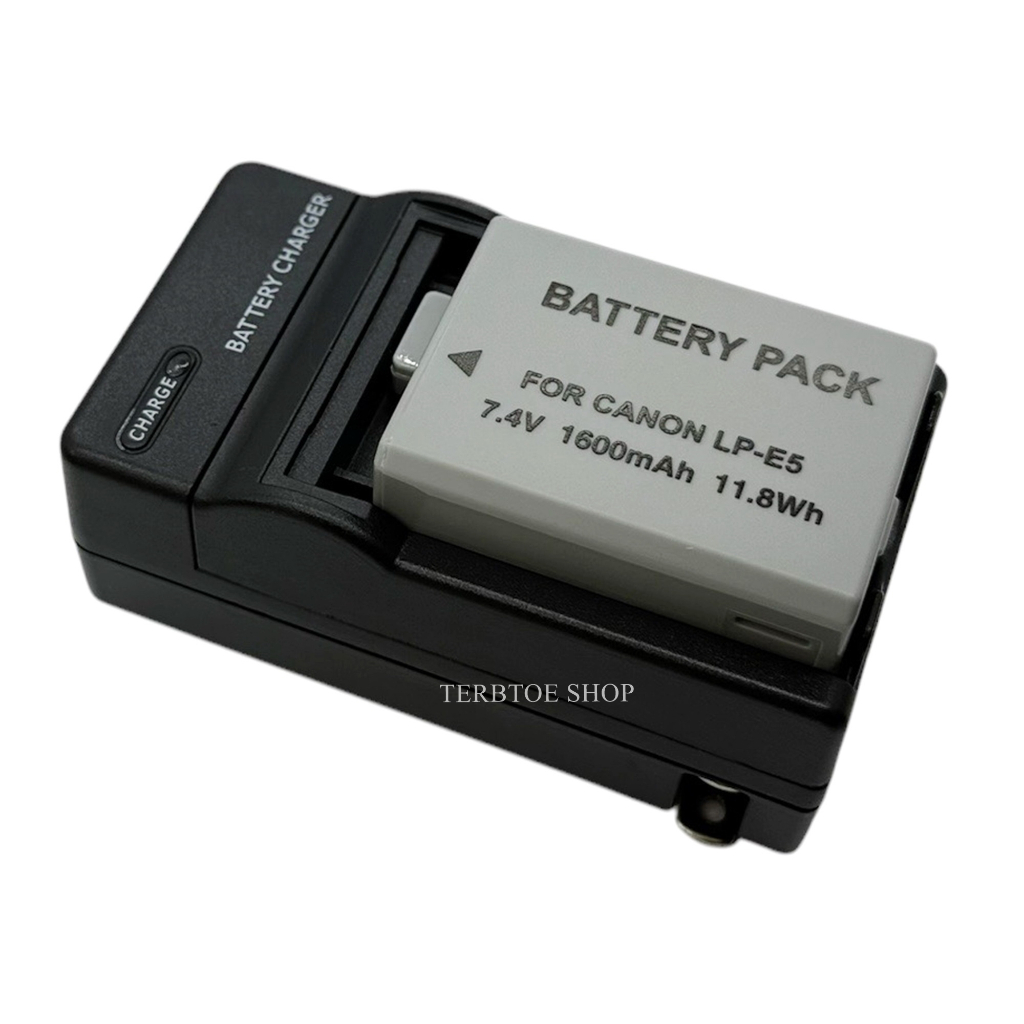 LP-E5 / LPE5 Battery and Charger For Canon EOS Rebel XSi,XS,T1i,450D,500D,1000D,Kiss F,KissX2,Kiss X3