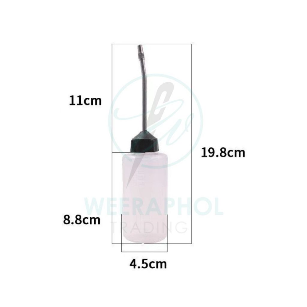 ขวดเปล่าหยอดน้ำมัน ปากเหล็ก ขนาด 120 ml สำหรับหยอดน้ำมันหัวจักร ใช้หยอดอเนกประสงค์ - รูปที่ 2