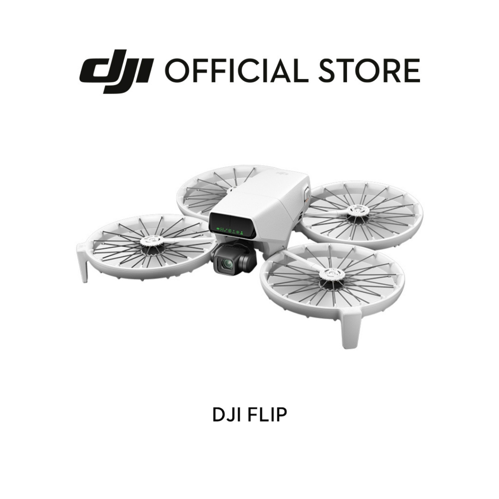 DJI Flip - Camera Drone โดรนพับได้ | <249g | กล้อง Vlog ภาพถ่าย 48MP | 1/1.3" 4K/60fps | บินง่าย บินนานถึง 31 น.