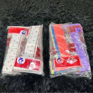 ถุงใส่แก้วสายเดี่ยว ยกมัด(10ห่อ/มัด) มีคละสี/สีขาว ตราปลา 16…