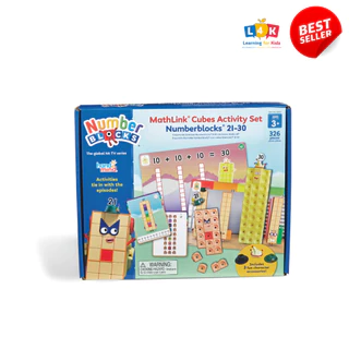 [อายุ 3+] นัมเบอร์บล็อก กิจกรรม 21-30 (Numberblocks : 21 - 30 Activity Set) [Hand2Mind]