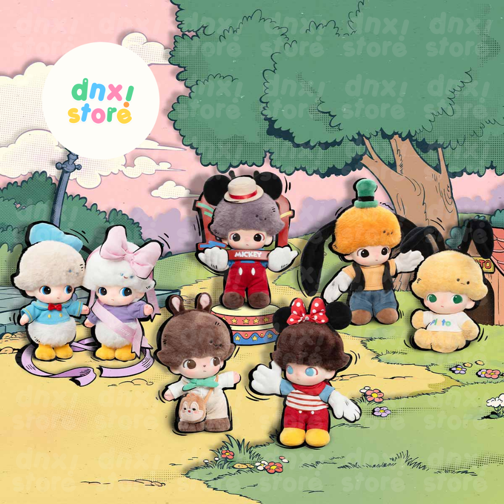 ( พร้อมส่ง ) พวงกุญแจ DIMOO WORLD × DISNEY Vinyl Plush Keychain 📺 ( ลดสูงสุด 150 หน้า Live )