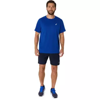 ASICS : 2011D242.401 ASICS SILVER SS TOP MEN RUNNING ผู้ชาย เสื้อคอกลม ของแท้ ASICS BLUE