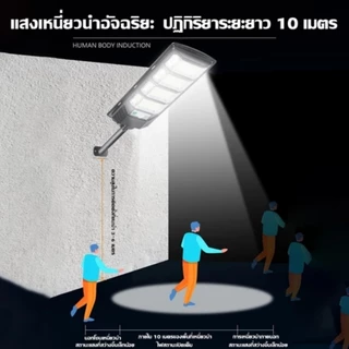 โซล่าเซลล์ ไฟ ไฟถนนโซล่าเซลล์ ไฟโซล่าเซลล์ติดผนัง 250000W ไฟโซล่าเซลล์หัวเสา รีโมทคอนโทรล กันน้ำ
