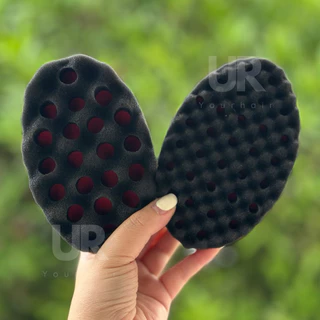(พร้อมส่ง) ฟองน้ำเซ็ทผมหยิก ฟองน้ำจัดแต่งทรงผม มีทั้งหยักเล็กและหยักใหญ่
