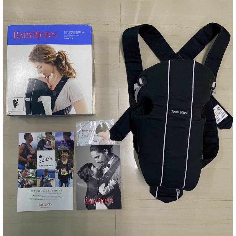 Baby Bjorn Baby Carrier Original เป้อุ้ม Baby Bjorn สีดำ สภาพเหมือใหม่
