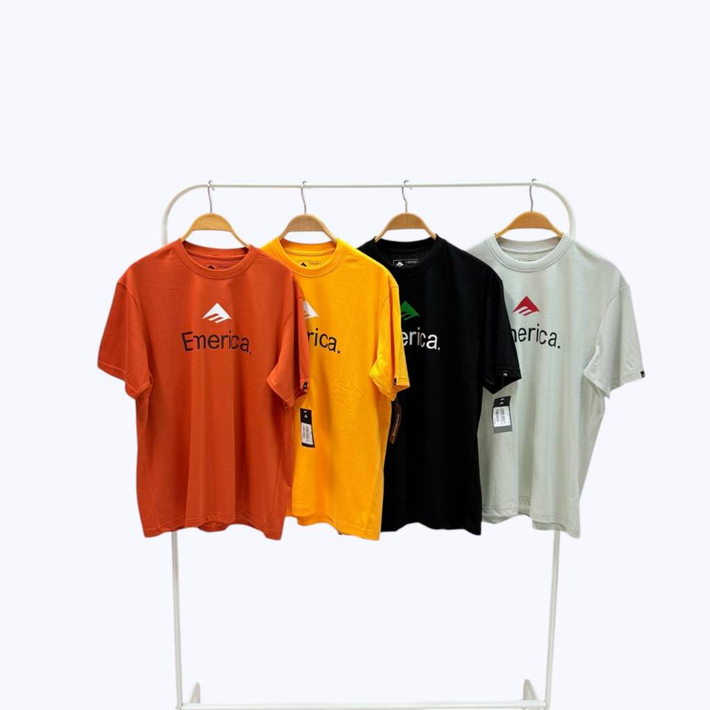 EMERICA เสื้อยืด SKATEBOARD LOGO SS TEE ผ้านุ่มใส่สบาย Cotton 100%