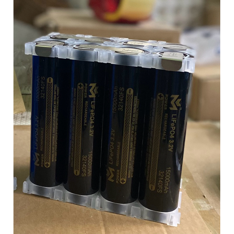 🔋 แบตเตอรี่ลิเธียม 32140 Mpower ดำ พร้อมส่งปอต 8S1P 25.6-29.4V15A