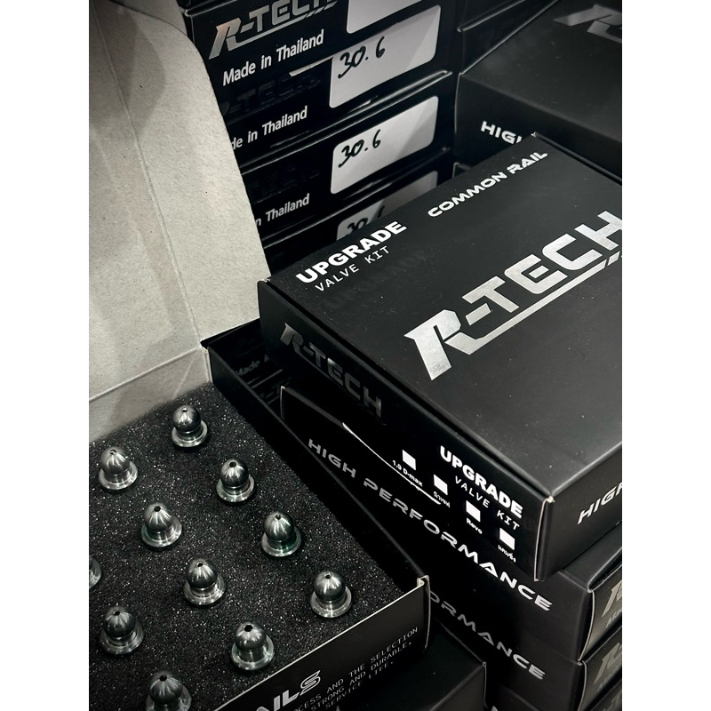 ชุดแก้วาว R-TECH วัสดุอย่างดี ทนแรงกดสูง 1.9 𝘽𝙇𝙐𝙀 𝙋𝙊𝙒𝙀𝙍  𝙍𝙀𝙑𝙊 2.5-2.8 𝙉𝙀𝙒 𝘾𝙃𝙀𝙑 *1ชุด 16ตัว*