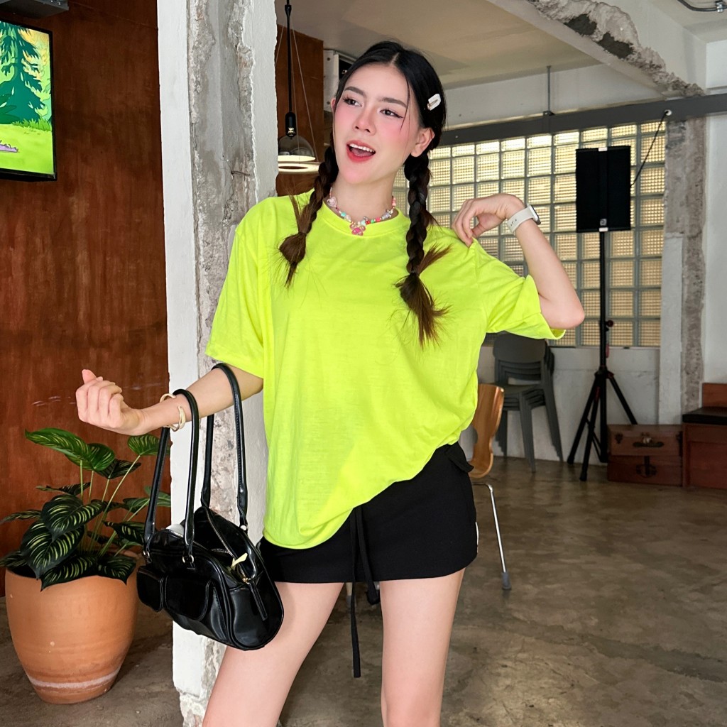 🌈MesubShop🌈เสื้อยืดทรงOVERSIZE เสื้อทรงUNISEX💦 ใส่เล่นน้ำสงกรานต์ เสื้อเล่นน้ำ มีไซส์ S-XL  รุ่น เสื้อyuedyun