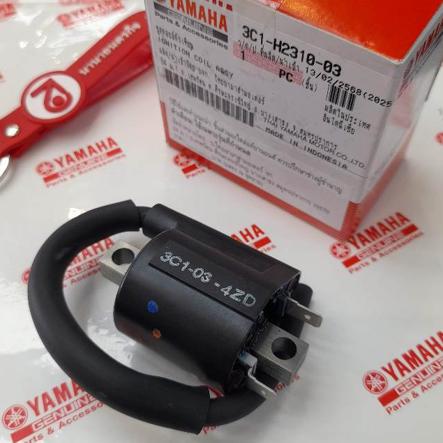 3C1H231003 คอยล์หัวเทียน NMAX 2016-2018 YZF-R15 2014-2016 แท้ YAMAHA 3C1-H2310-03 -01