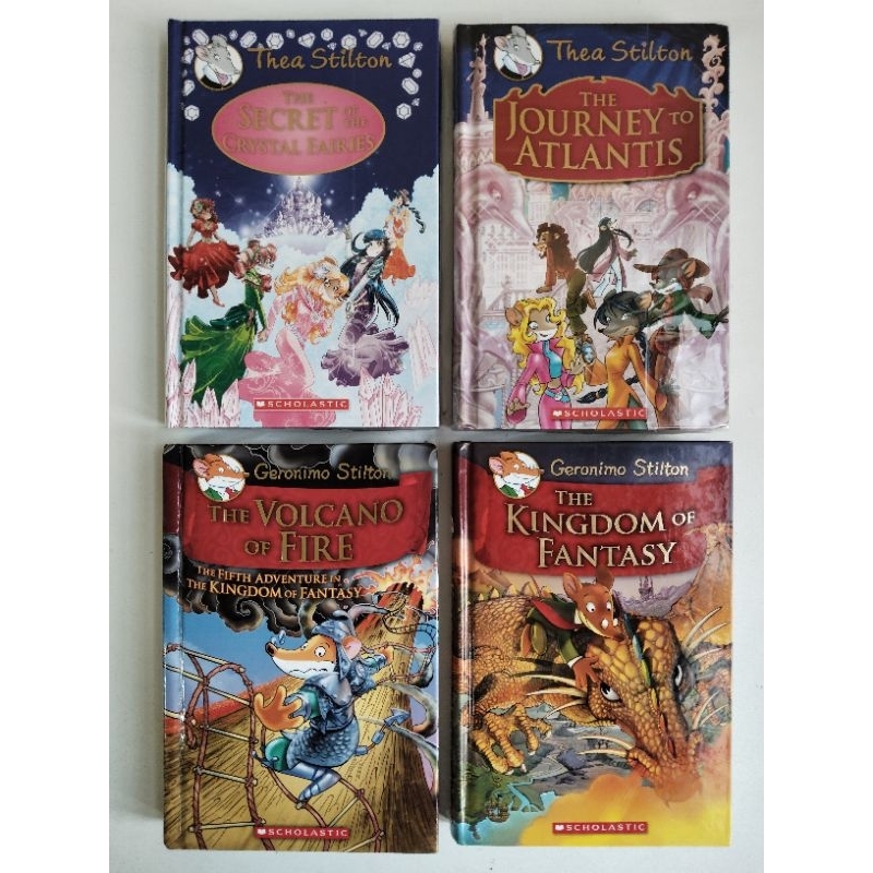 หนังสือ​ภาษาอังกฤษ THE​ JOURNEY TO ATLANTIS , SECRET OF​ THE​ CRYSTAL FAIRIES , KINGDOM OF FANTASY ,