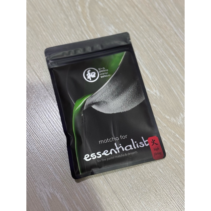 Peace  ผงชาเขียวเพียว 100% ไม่ผสมน้ำตาล (มัทฉะ) | 100% Ground Tea Series ✨Essentialist High✨
