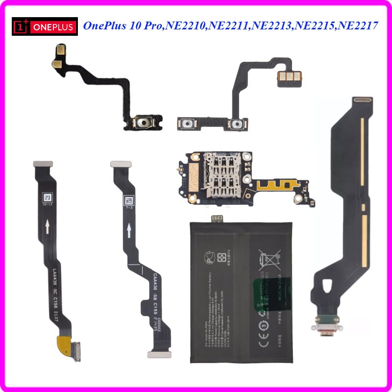 อะไหล่ OnePlus 10 Pro,NE2210,NE2211,NE2213,NE2215,NE2217,สายแพร